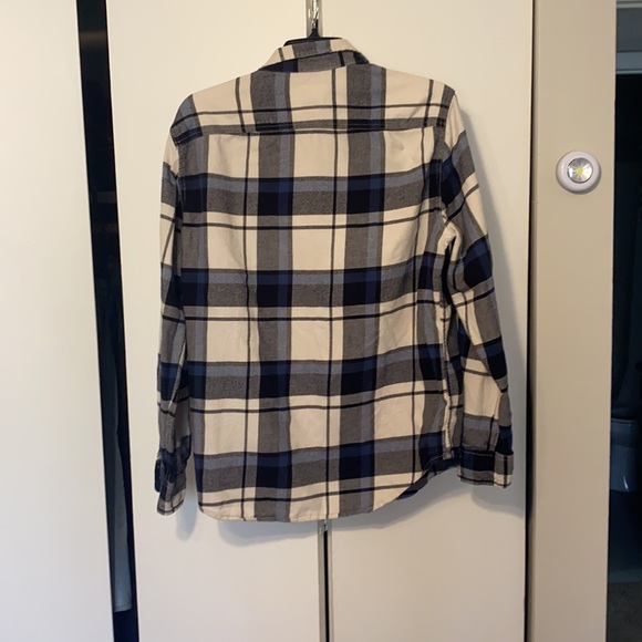 Blue and white flannel from American Eagle - Picture 4 of 4